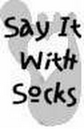 SAY IT WITH SOCKS logo