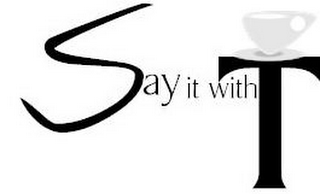 SAY IT WITH T logo