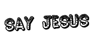 SAY JESUS logo