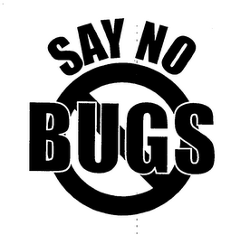 SAY NO BUGS logo