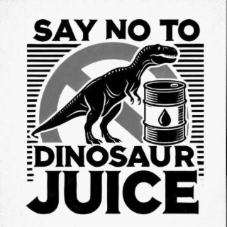 SAY NO TO DINOSAUR JUICE logo