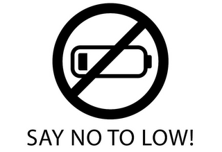 SAY NO TO LOW! logo