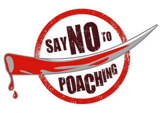 SAY NO TO POACHING logo