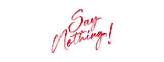 SAY NOTHING! logo
