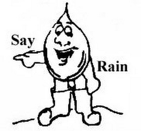 SAY RAIN logo