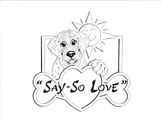 "SAY-SO LOVE" logo