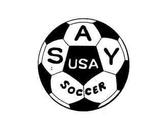 SAY SOCCER USA logo