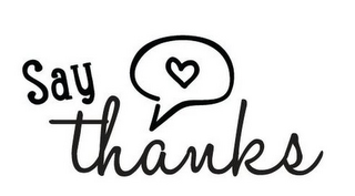 SAY THANKS logo