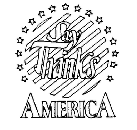 SAY THANKS AMERICA logo