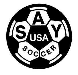SAY USA SOCCER logo