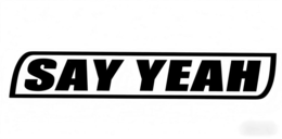 SAY YEAH logo