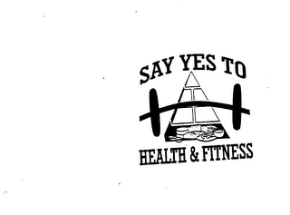 SAY YES TO HEALTH & FITNESS logo