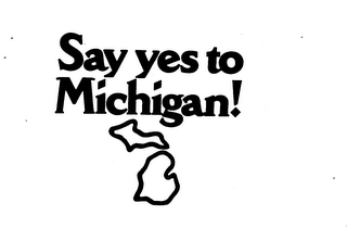 SAY YES TO MICHIGAN! logo