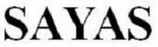 SAYAS logo