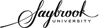 SAYBROOK UNIVERSITY logo