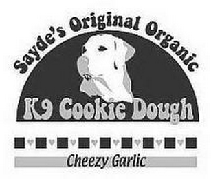 SAYDE'S ORIGINAL ORGANIC K9 COOKIE DOUGH CHEEZY GARLIC