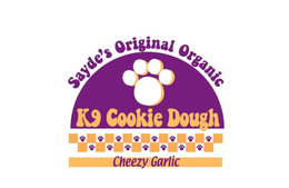 SAYDE'S ORIGINAL ORGANIC K9 COOKIE DOUGH CHEEZY GARLIC