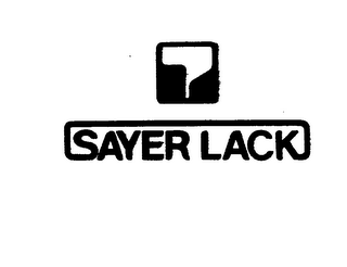SAYER LACK logo