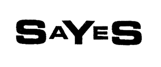 SAYES logo