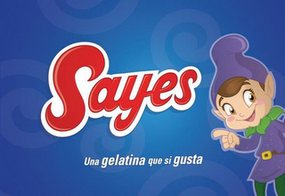 SAYES UNA GELATINA QUE SI GUSTA logo