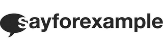 SAYFOREXAMPLE logo