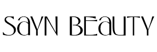 SAYN BEAUTY logo