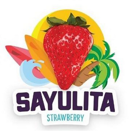 SAYULITA STRAWBERRY logo