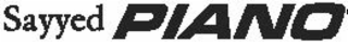 SAYYED PIANO logo