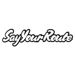 SAYYOURROUTE logo