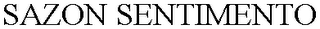 SAZON SENTIMENTO logo