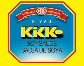 SAZONADOR ORIENTAL SIYAU KIKKO SOY SAUCE SALSA DE SOYA logo
