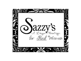 SAZZY'S A LINGERIE BOUTIQUE FOR REAL WOMEN logo