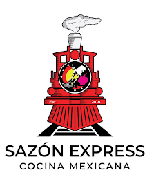 SAZÓN EXPRESS COCINA MEXICANA EST. 2018 logo