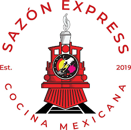 SAZÓN EXPRESS COCINA MEXICANA EST. 2019 logo