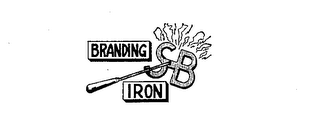 SB BRANDING IRON logo