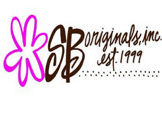 SB ORIGINALS, INC EST. 1999 logo