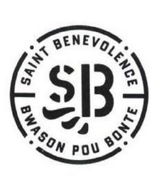 SB SAINT BENEVOLENCE BWASON POU BONTE logo