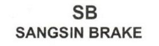 SB SANGSIN BRAKE logo