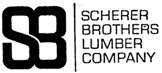 SB SCHERER BROTHERS LUMBER COMPANY logo