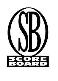 SB SCORE BOARD logo