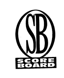 SB SCORE BOARD logo