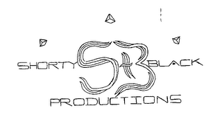 SB SHORTY BLACK PRODUCTIONS logo