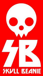 SB SKULL BEANIE logo