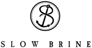 SB SLOW BRINE logo