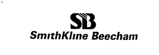 SB SMITHKLINE BEECHAM logo