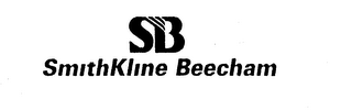 SB SMITHKLINE BEECHAM logo