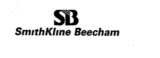 SB SMITHKLINE BEECHAM logo