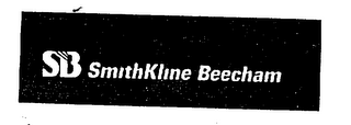 SB SMITHKLINE BEECHAM logo