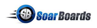 SB SOARBOARDS logo