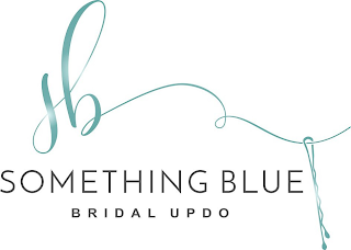 SB SOMETHING BLUE BRIDAL UPDO logo